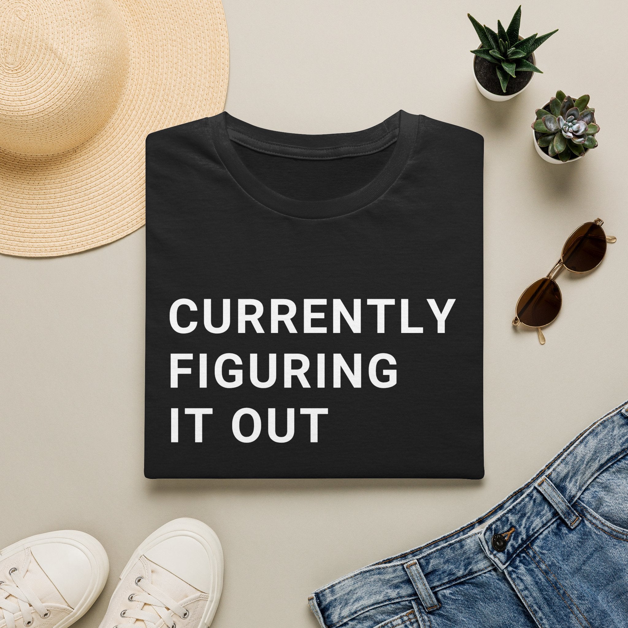 Currently Figuring it Out Tee