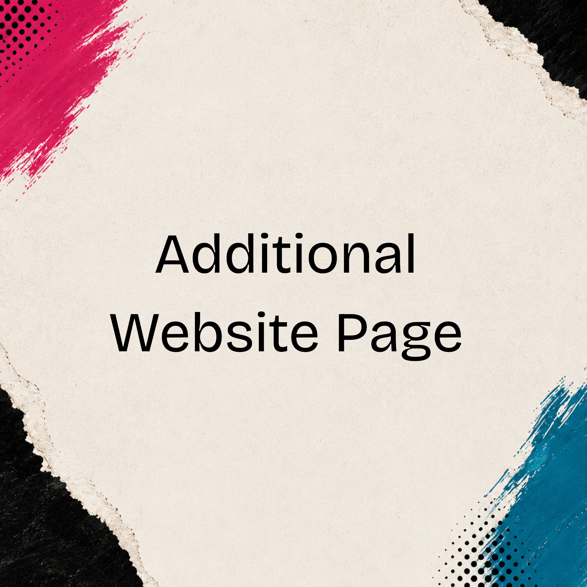 Additional Website Page