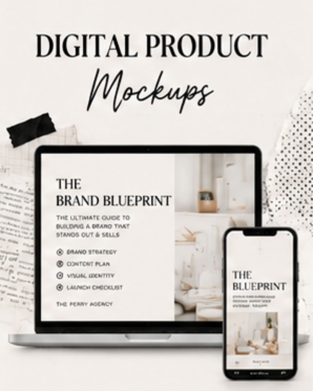 Digital Product Mockups