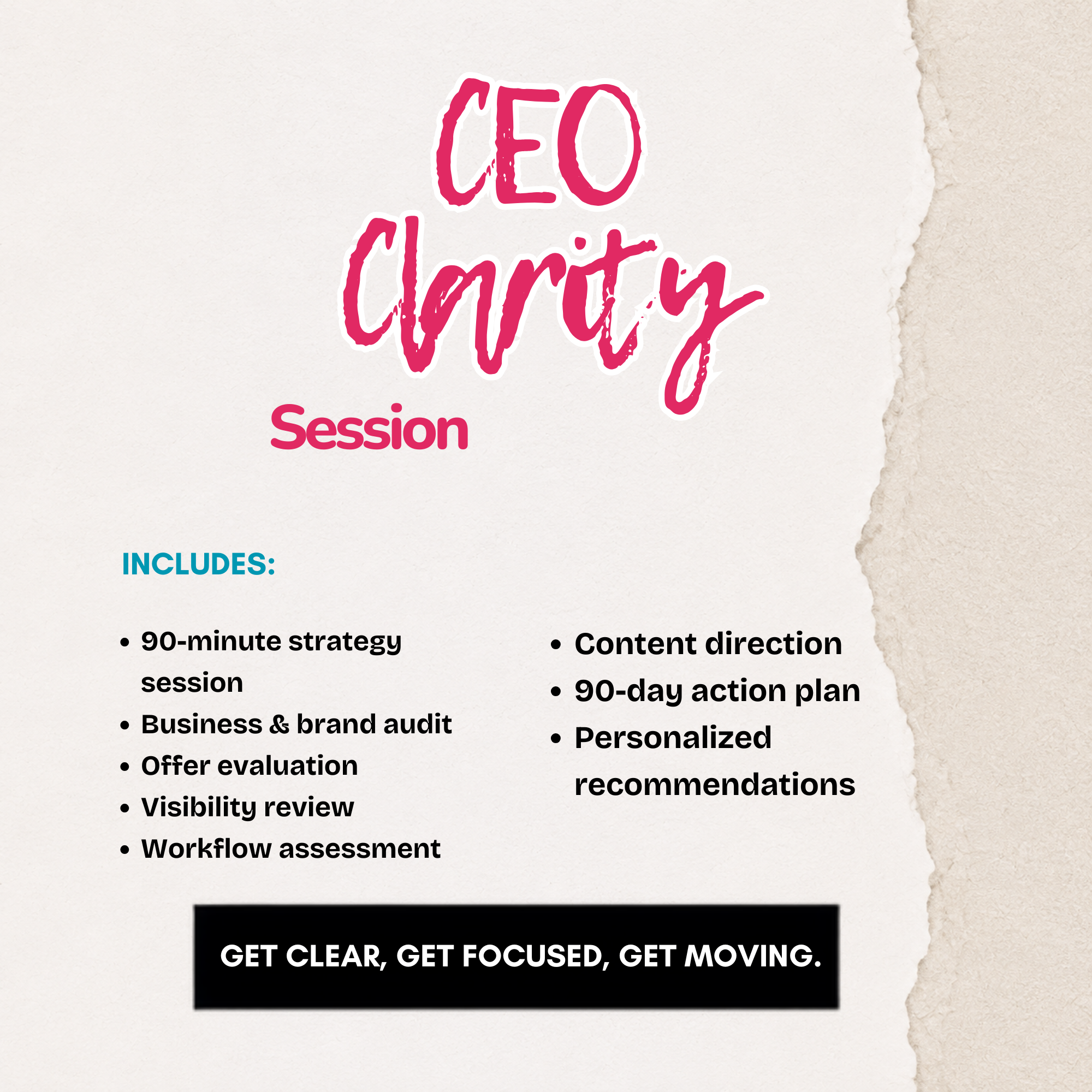CEO Clarity Session