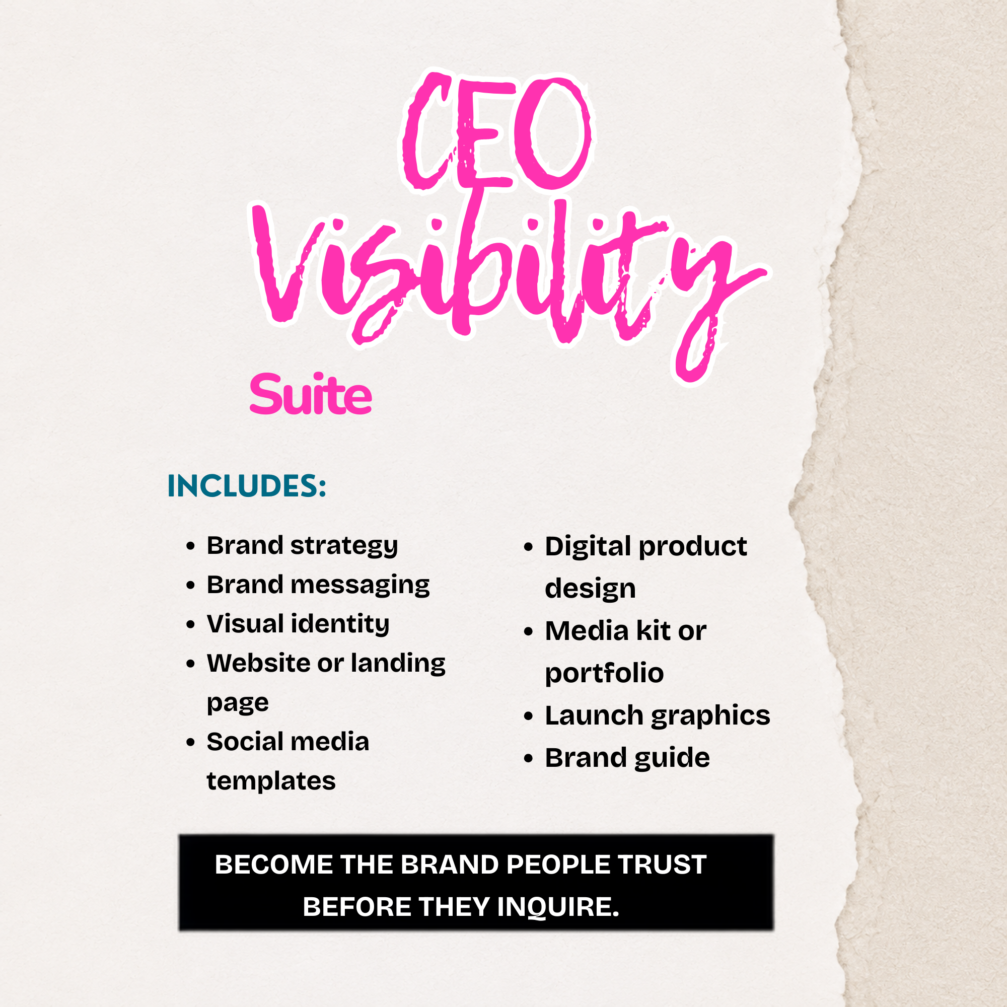 CEO Visibility Suite